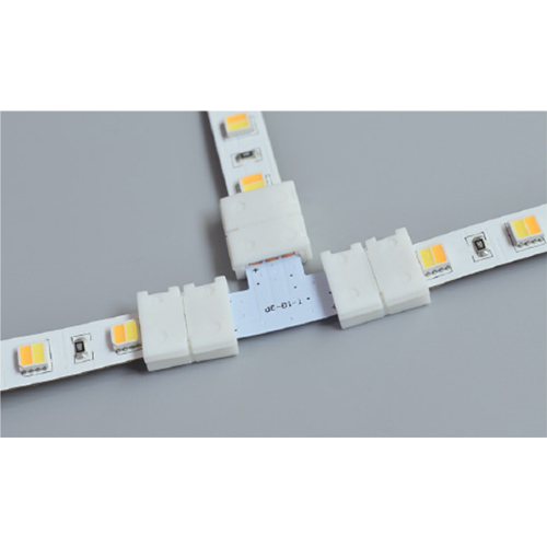 T Shape 3-Pin CCT Color Temperature LED Strip Lights Fast Connector Accessories For width 10mm Dream Color LED Tape Lights
